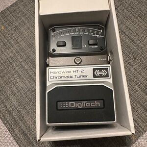 New in Box, Never Used: DigiTech Hardwire HT-2 Chromatic Tuner - Guitar Tuner